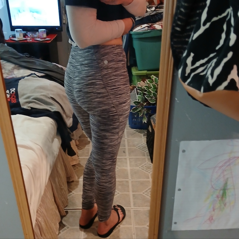 🎈Zella🎈BUY 1 GET 1 🆓🎈Striped High Waisted Leggings Sz M - Picture 8 of 13